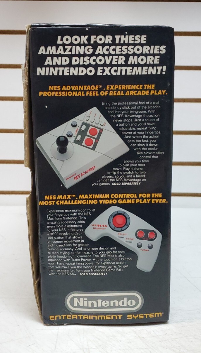 NES Action Set Complete w/Console Orange Zapper Duck Hunt Mario Bros & More READ