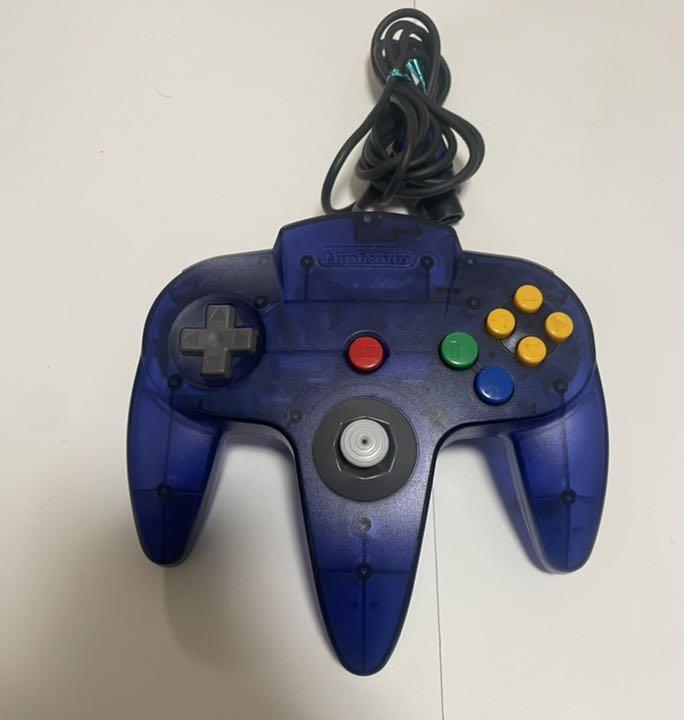 Nintendo 64 MIDNIGHT BLUE Console System N64 Japan import 1999