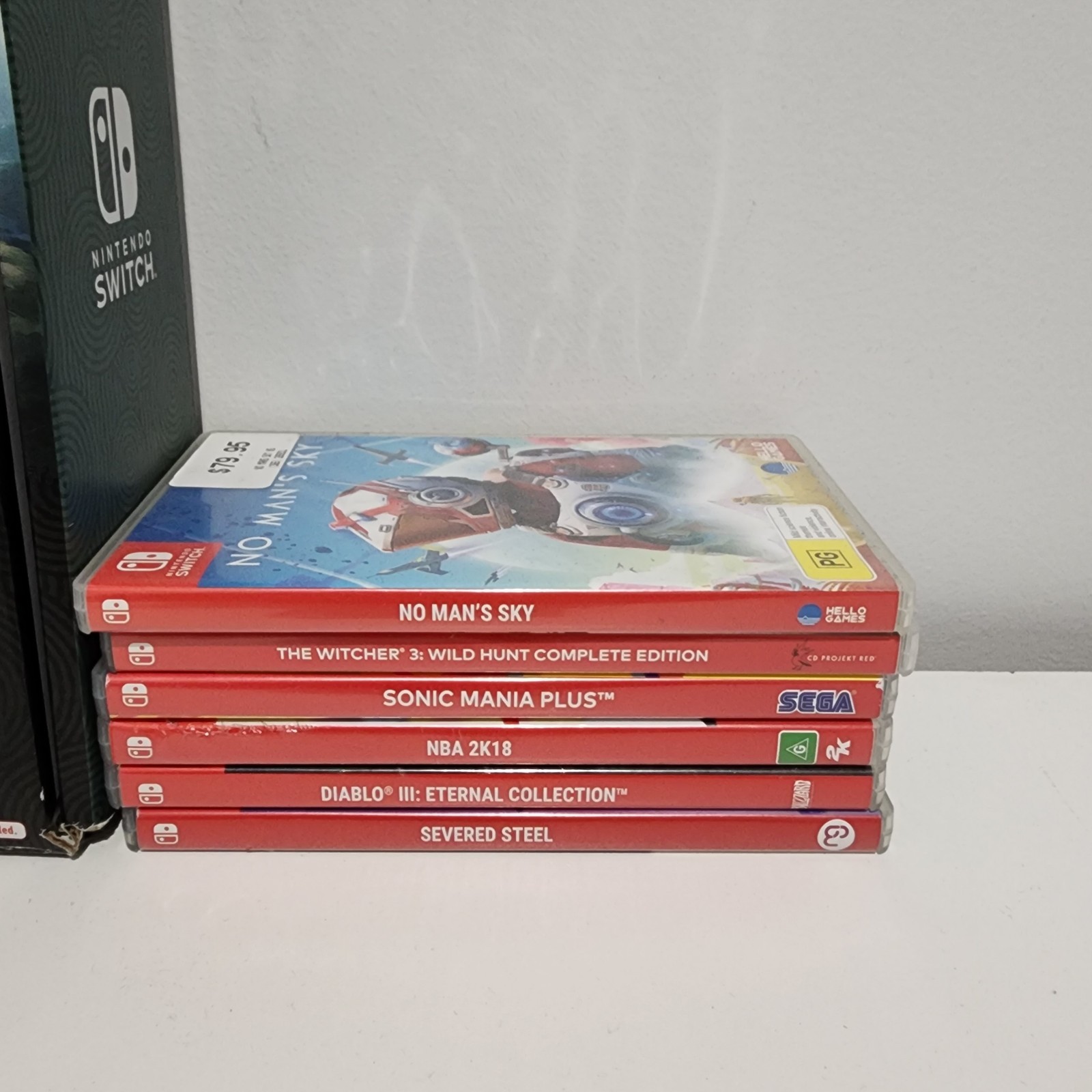 Nintendo Switch OLED Model Legend of Zelda + Game Bundle Free Shipping
