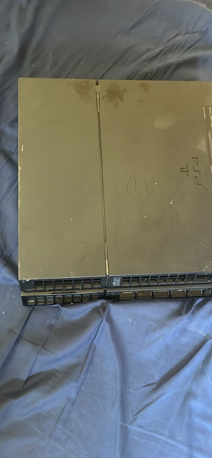 Sony Playstation 4 Slim Black Console Only CUH-2015B For Parts or Repair