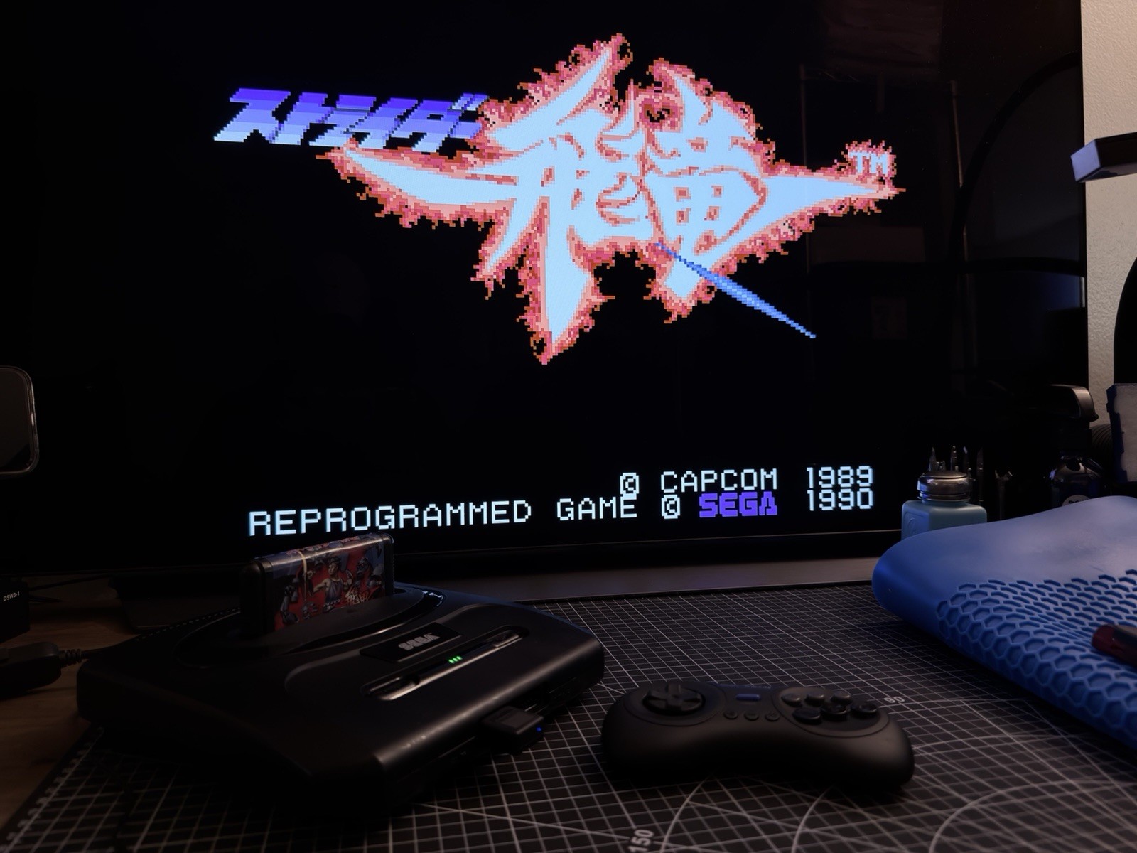Sega Genesis Console Bundle Triple Bypass 3BP RGB Recapped LED VA1.8 🇺🇸 Seller