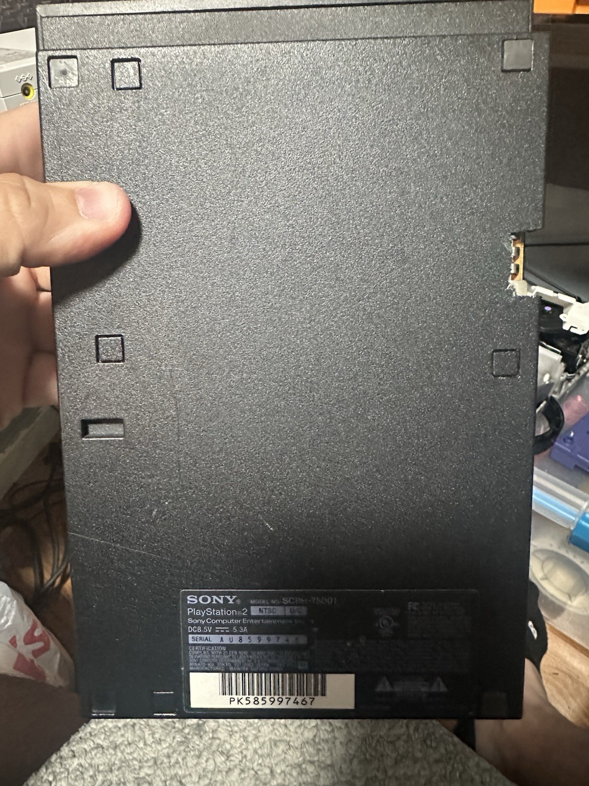 Working White Ps2 Slim and A Modded Black Ps2 Slim READ DESCRIPTION READ