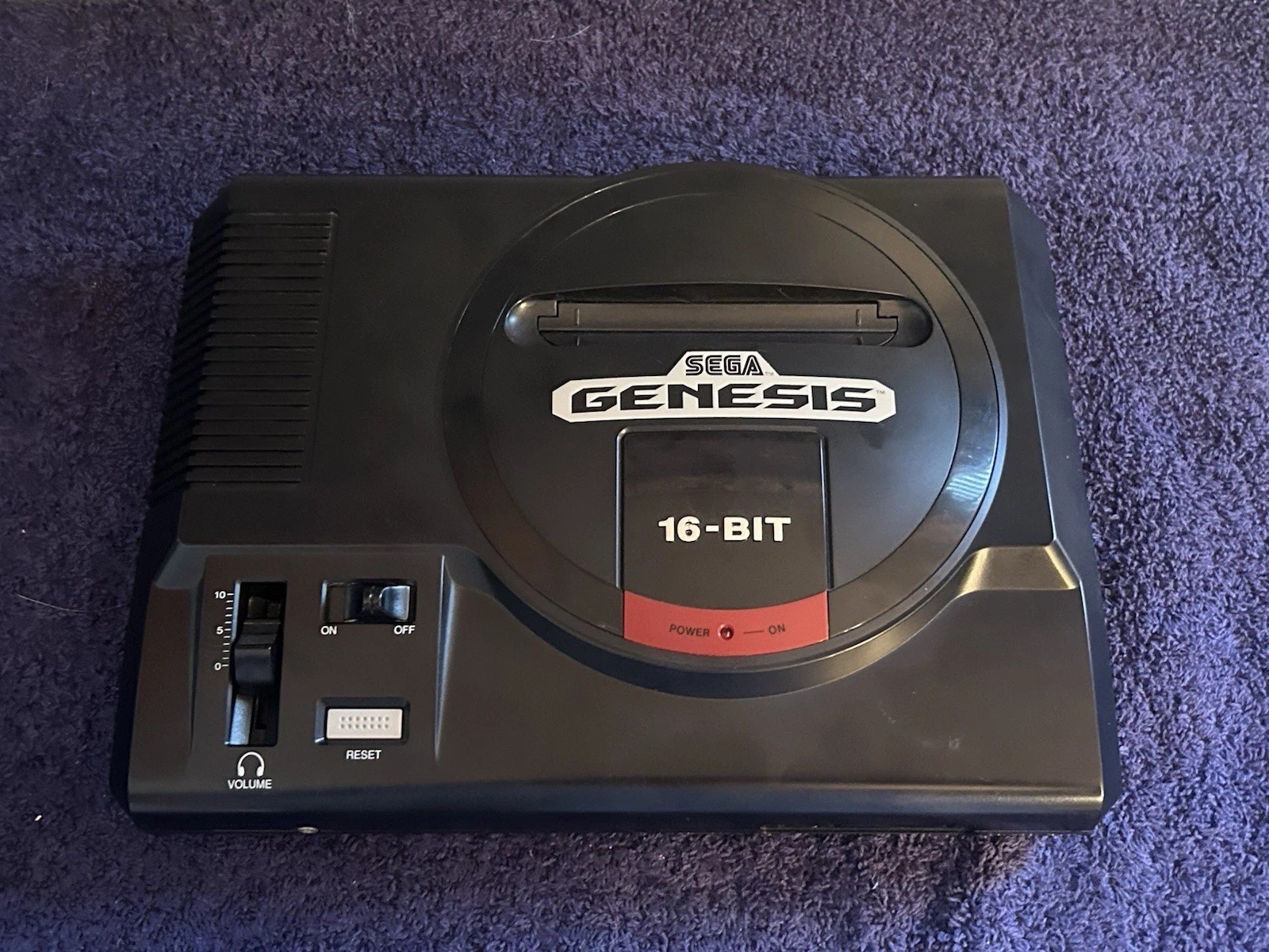 Sega Genesis 16-Bit Model 1601 Console Only – Tested Working System Only