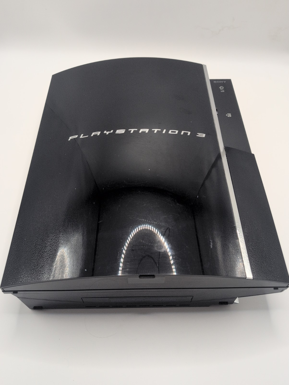 PS3 Fat CECH03 Backwards Comp. Console Only w/Cables Works 2 Day Handle