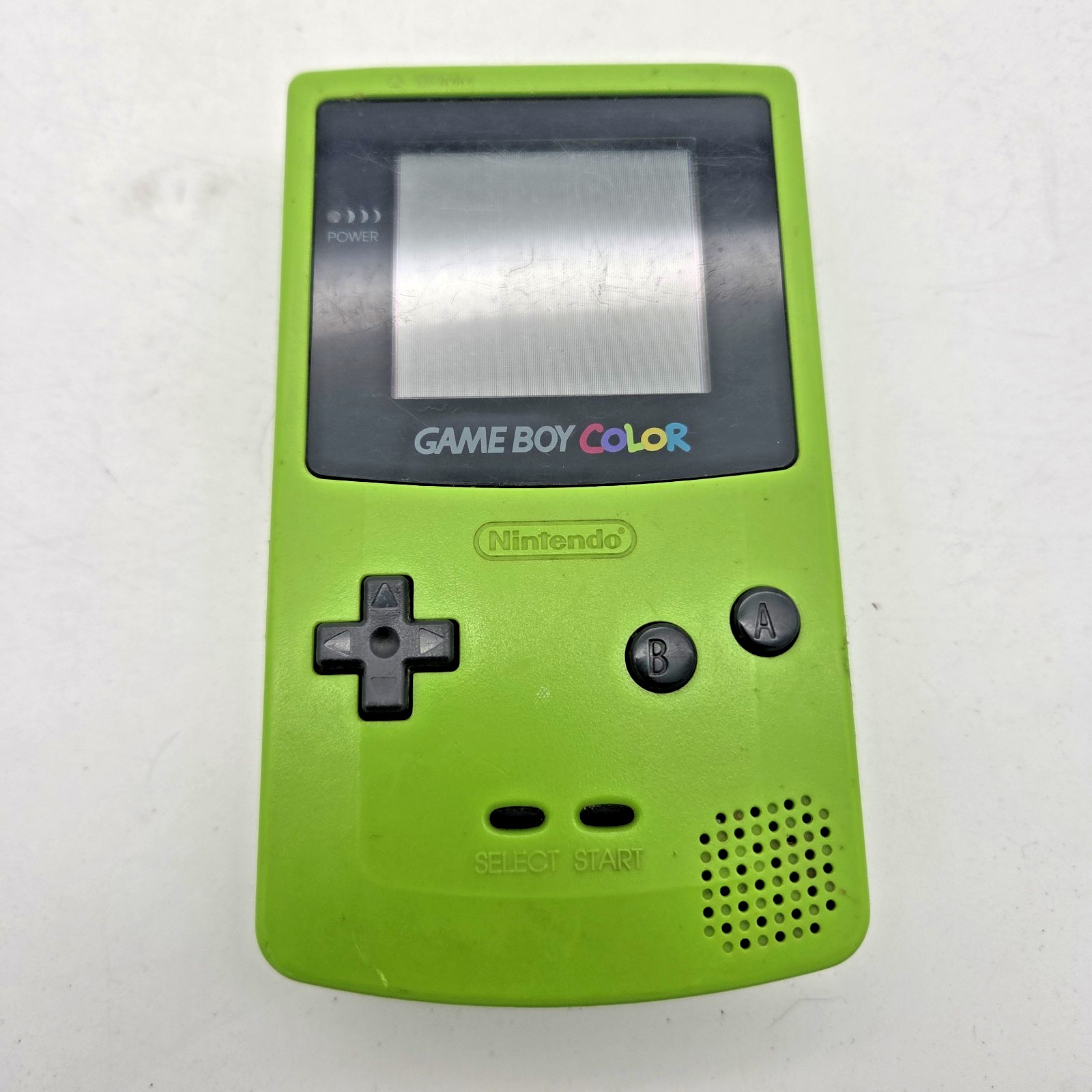 Nintendo Game Boy Color Handheld Gameboy Console Kiwi Green *sticky Select Start
