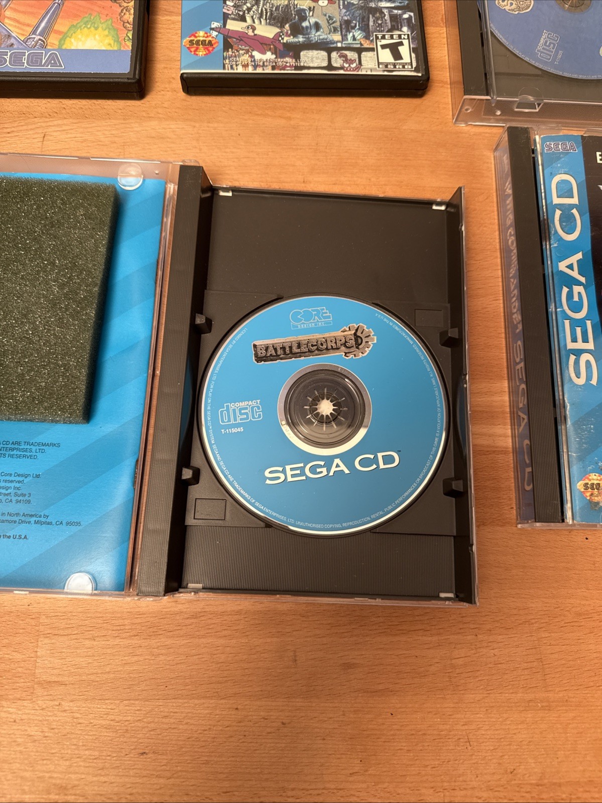 Sega Cdx Tested Working With Two Controllers 7 Games And Cables