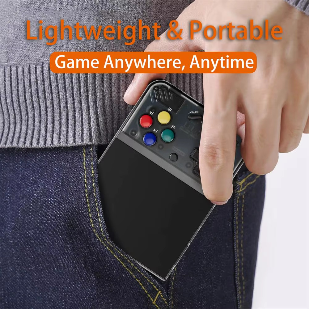 Mini plus Portable Retro Handheld Game Console 3.5-Inch IPS HD Screen Children’S