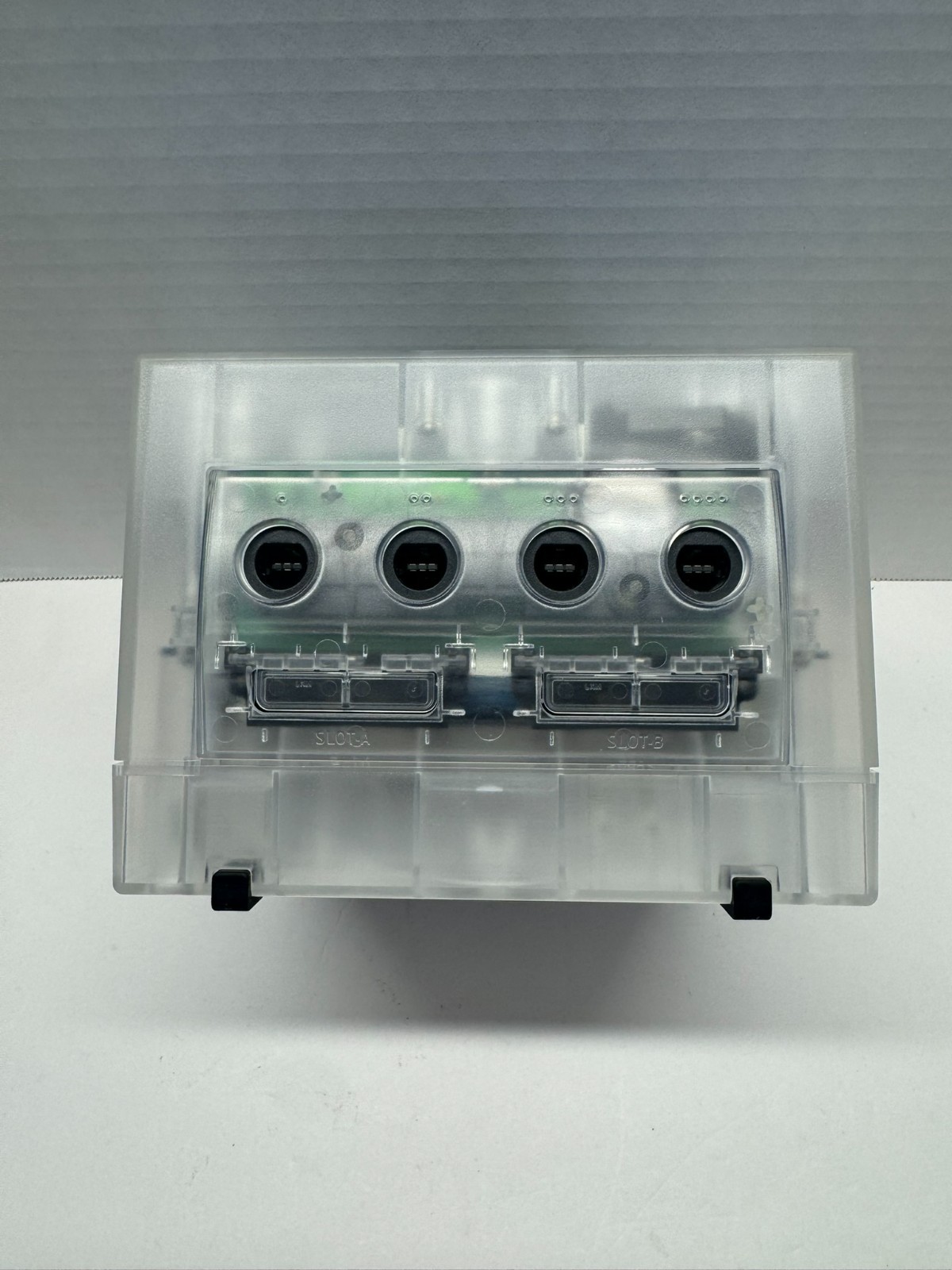 Nintendo GameCube Clear Console W/Contoller & Components US Seller
