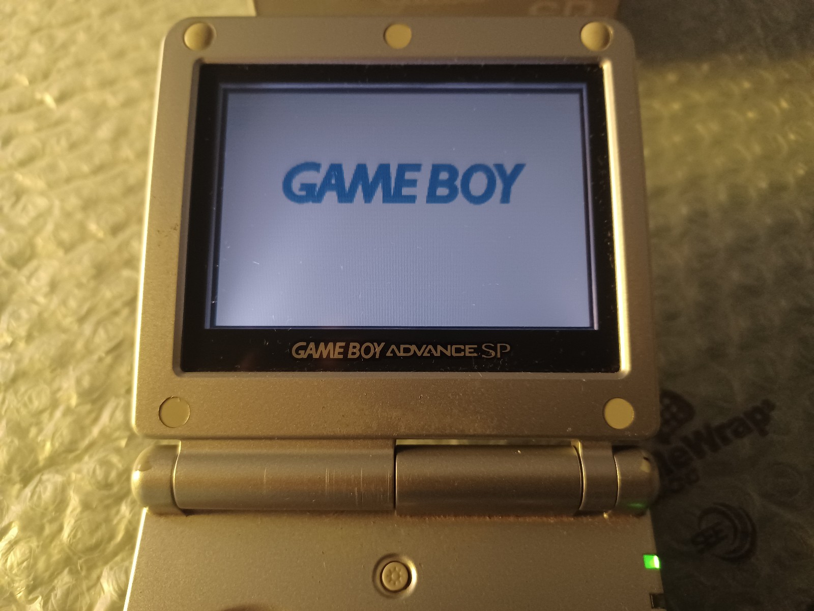 Nintendo Gameboy Advance SP GBA SP Silver/Silver