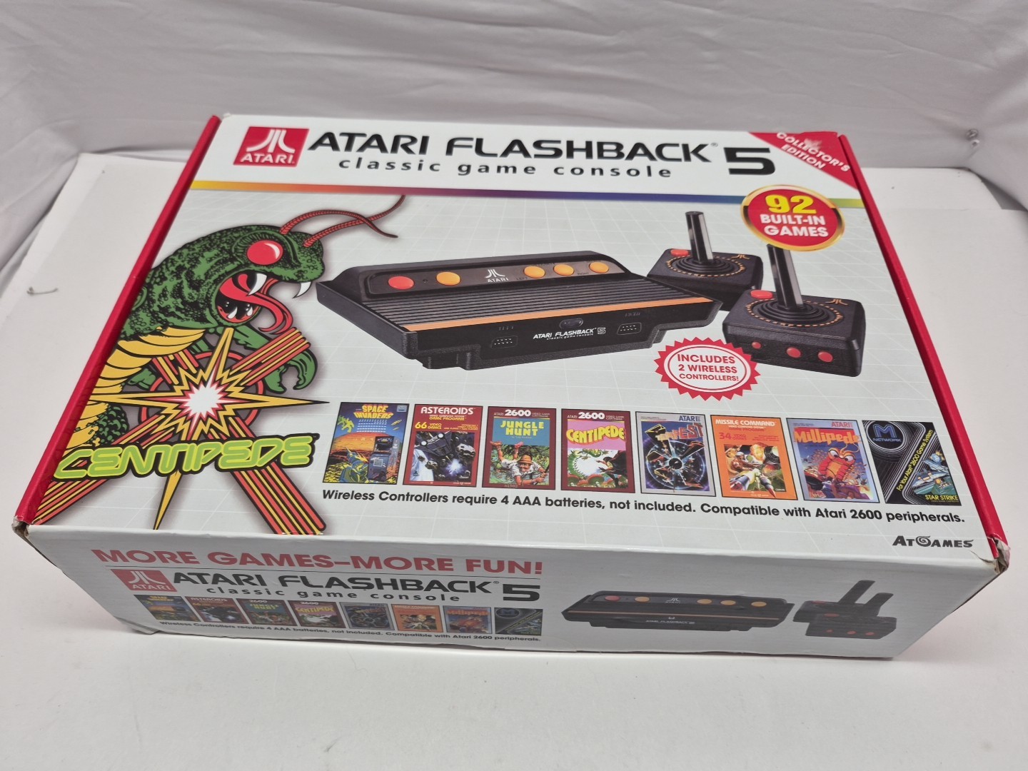 Atari Flashback 5 Classic Game Console 92 Built-in Games –