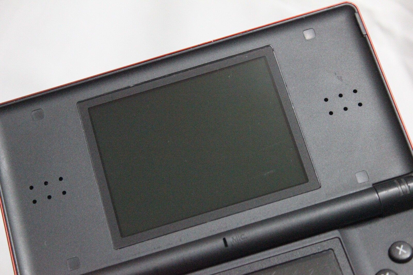 Nintendo DS Lite Red Handheld System Console With Charger