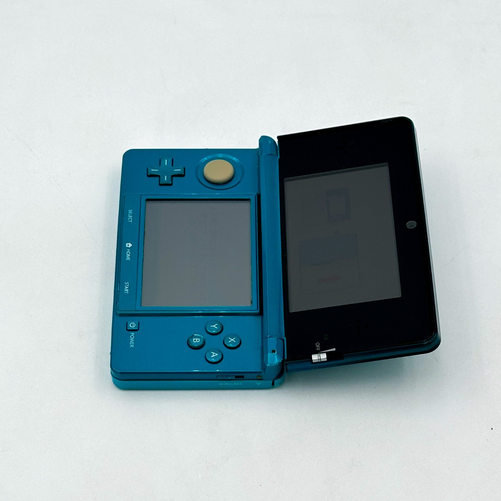 Nintendo 3DS Aqua Blue Console Handheld System Japanese ver Good Condition