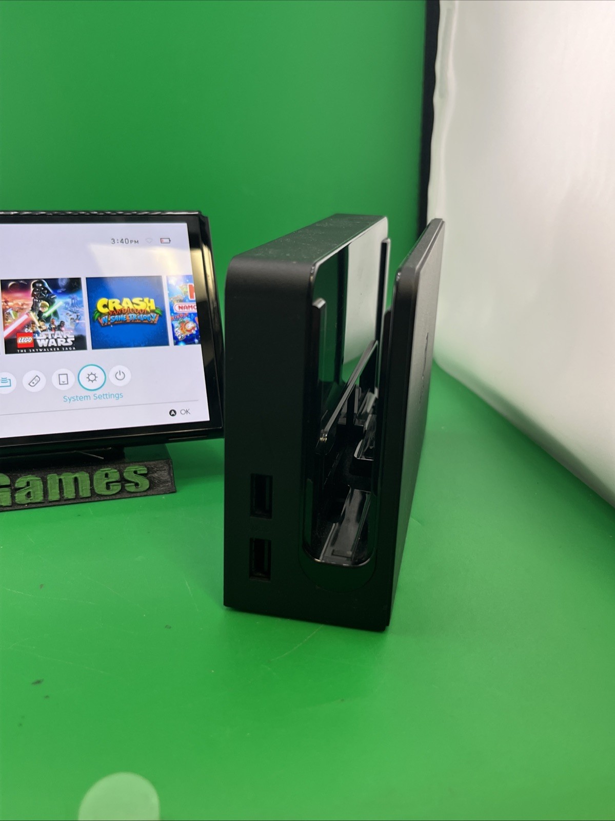 Nintendo Switch Model HEG-001 Console & Dock Only No Joycons (T27)