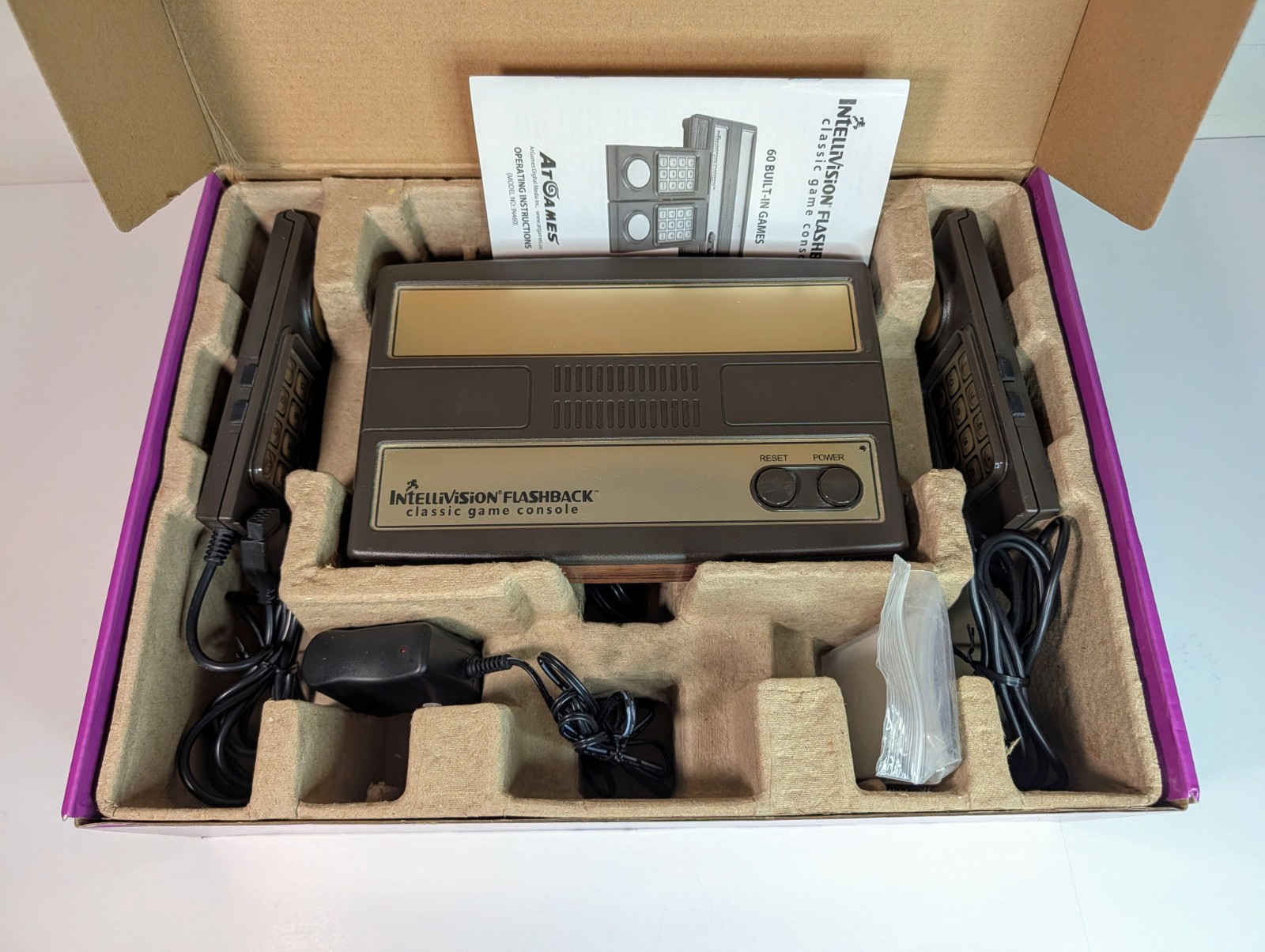 Intellivision Flashback Game Console 60 Games Collector’s Edition Open Box