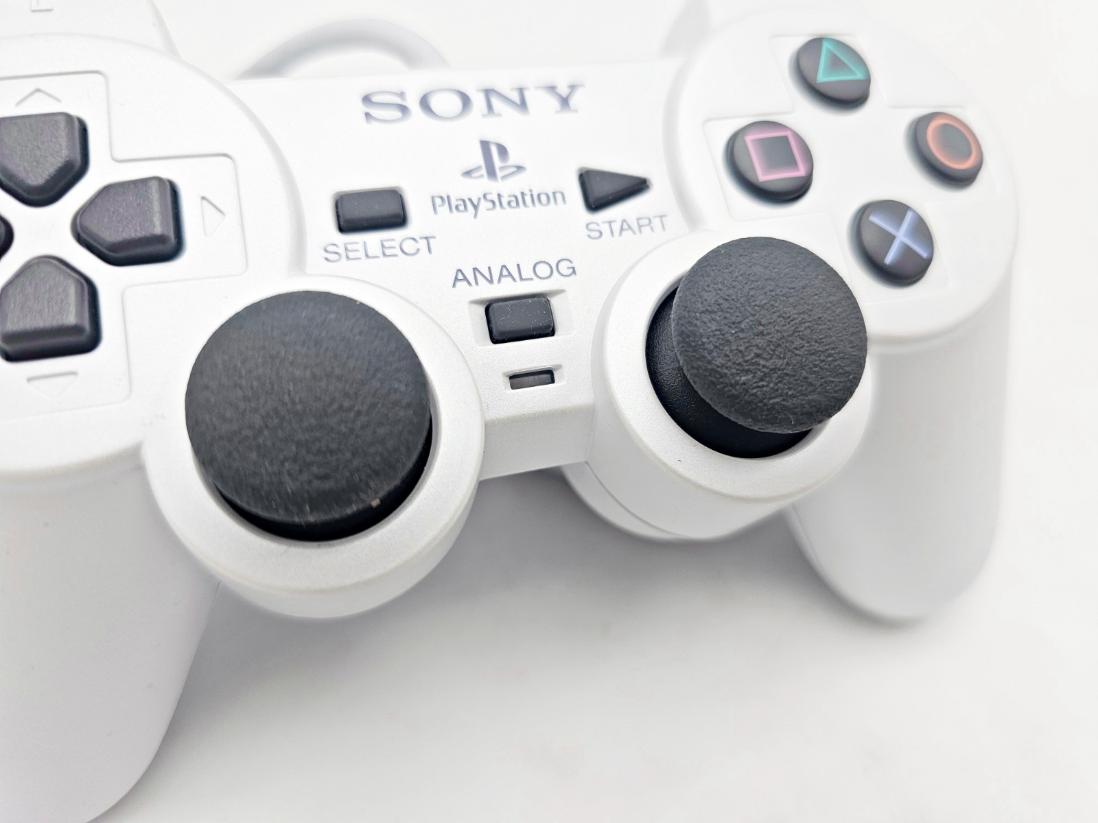 Playstation 2 Controller Pearl White Dualshock 2