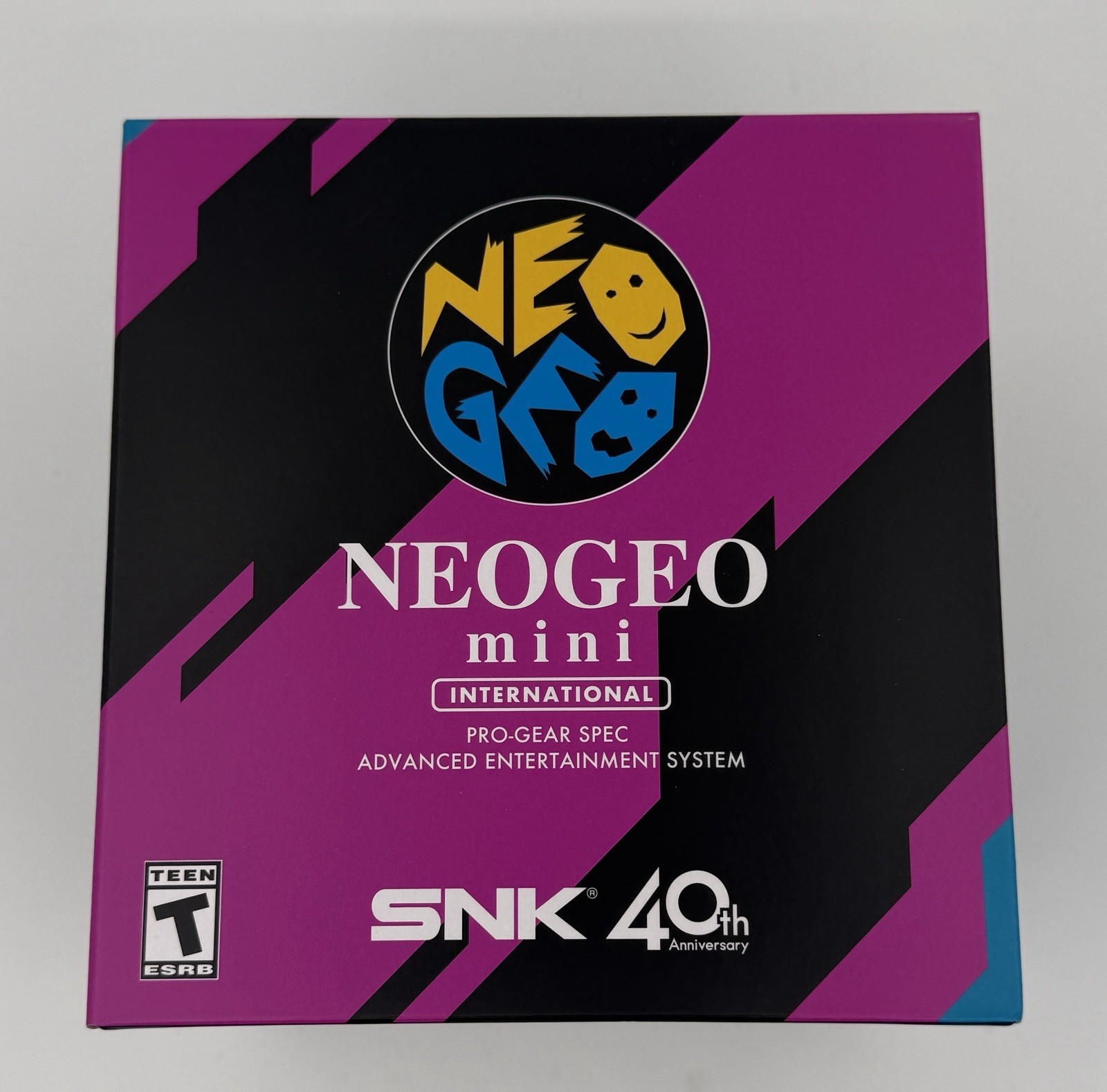 NEW NEO GEO Mini International Edition SNK 40th Anniversary Sealed KOF NeoGeo