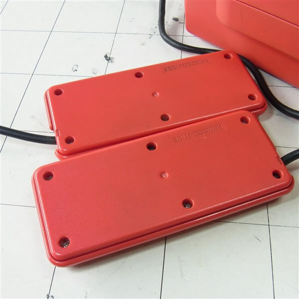 Twin Famicom Disk System Sharp Game Console Red AN-500R Working tasted
