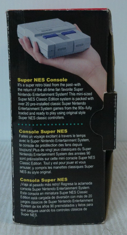 (MA1) Nintendo Super NES Classic Edition Video Game Console – Gray
