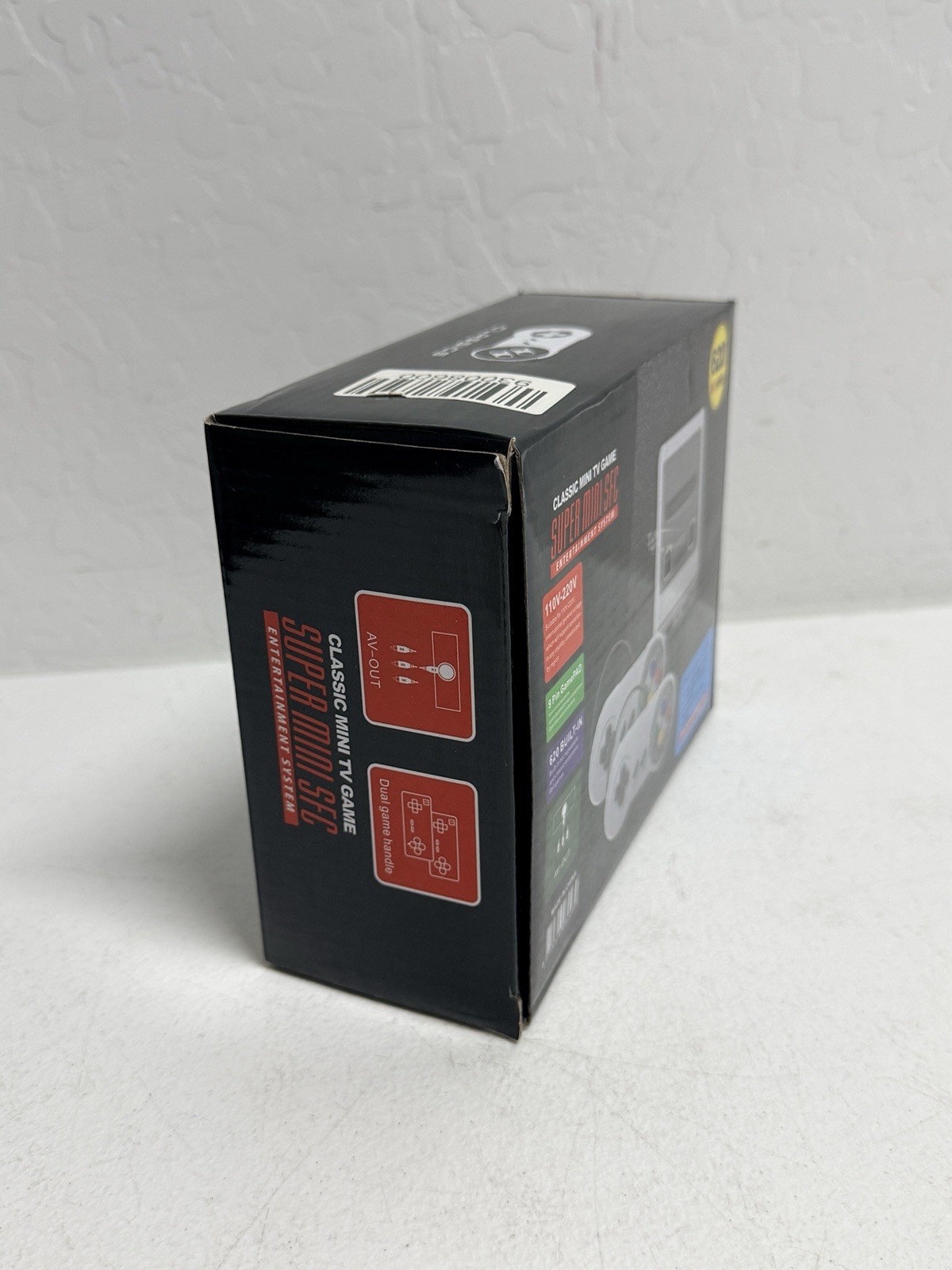 Super Mini SFC Classic TV Game Console With Built-In Games & 2 Controllers