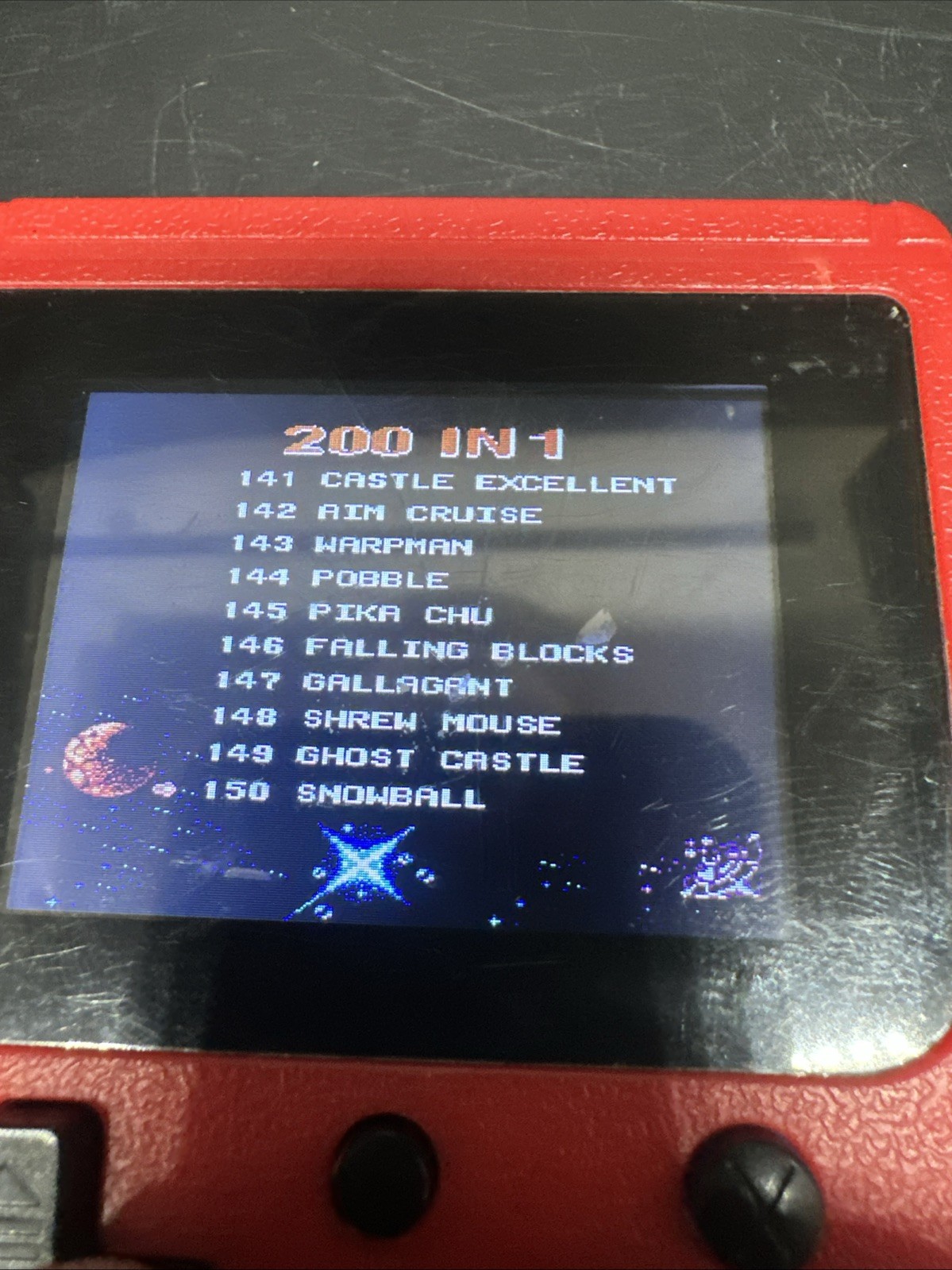 Merkury MI-PGC01 LCD Handheld Video Game System Backlit 200+ Games