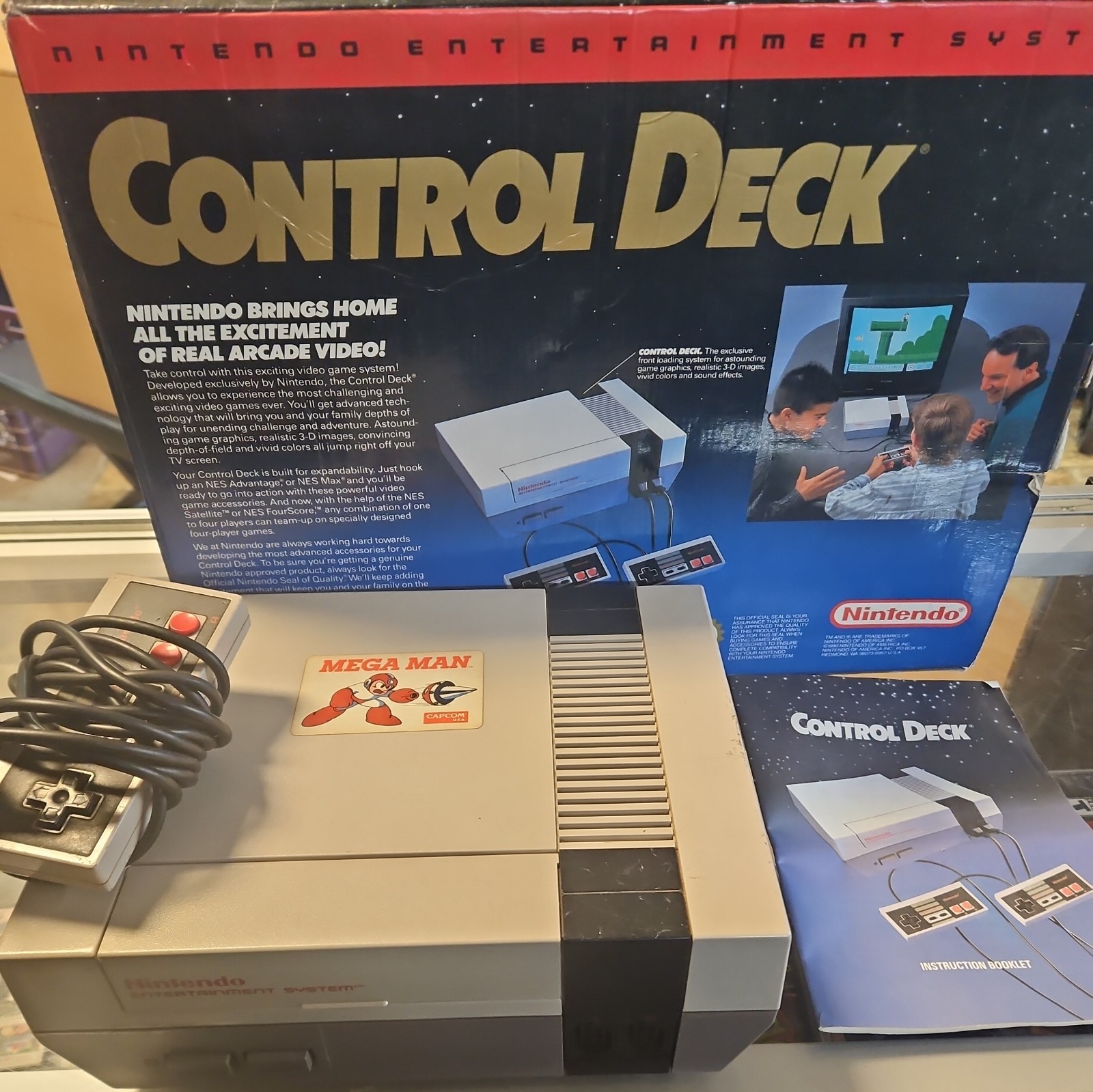 Authentic NES Nintendo Control Deck