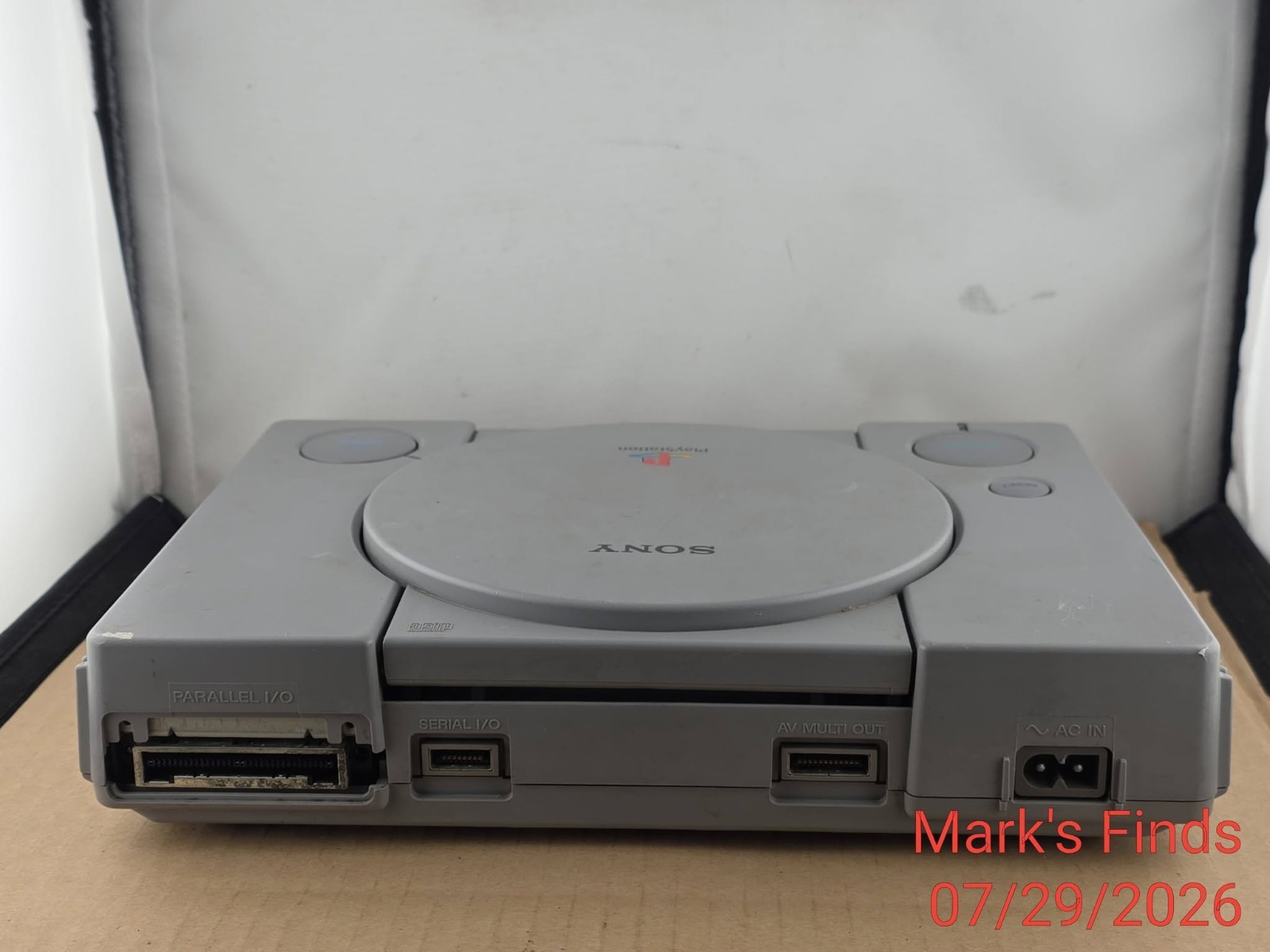 Sony PlayStation 1 – PS1 – Console SCPH-5501 W/ Controller & Cords 1 Game Tested