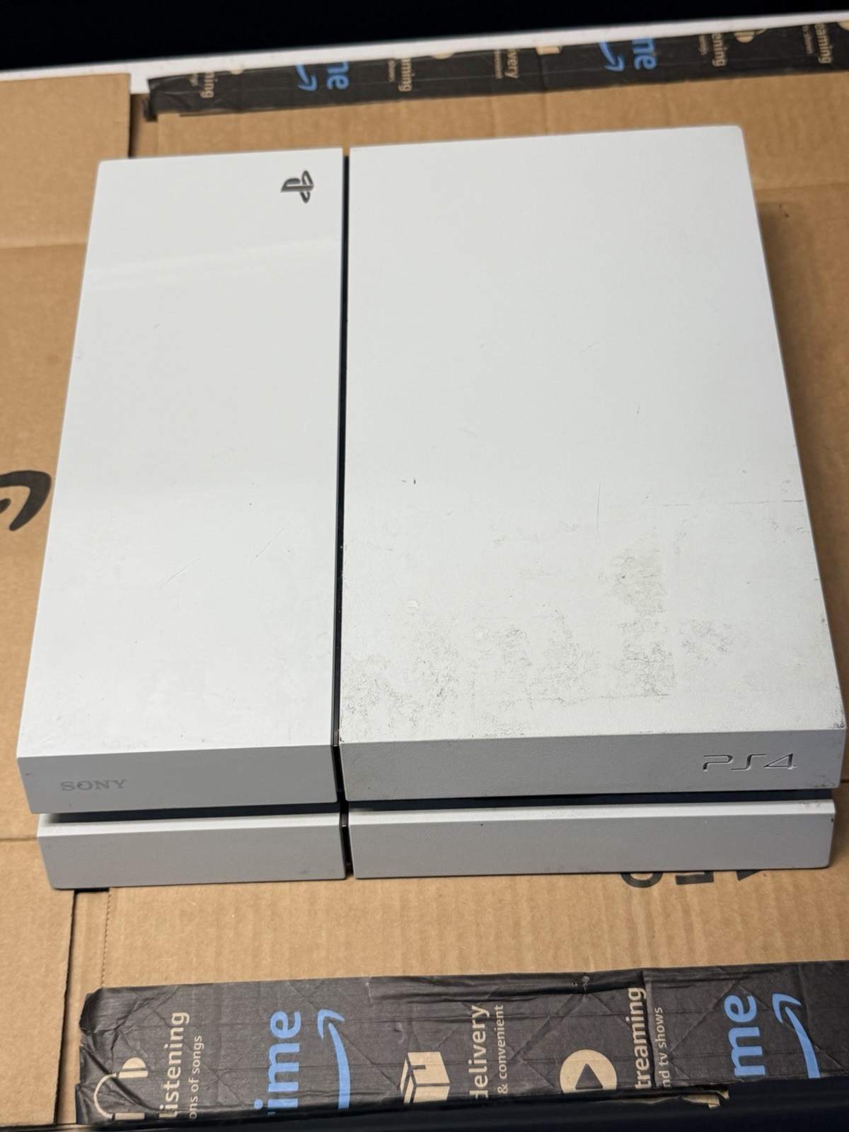 Sony PlayStation 4 Launch Edition 500GB Glacier White Console Software 10.71!