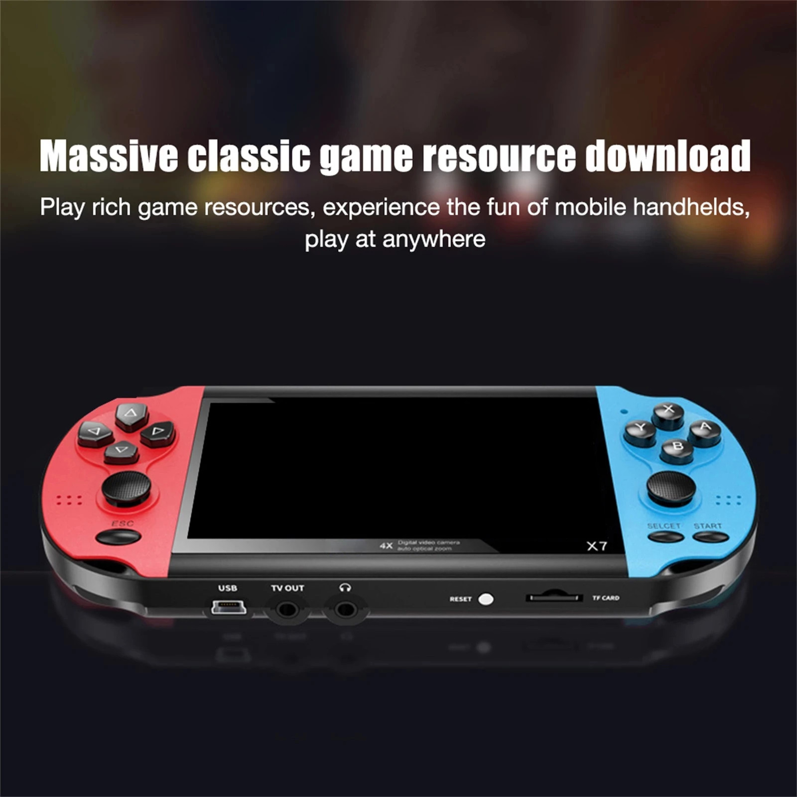 Retro Video Game Console Portable Handheld Gaming Videogame Machine Mini Arcade