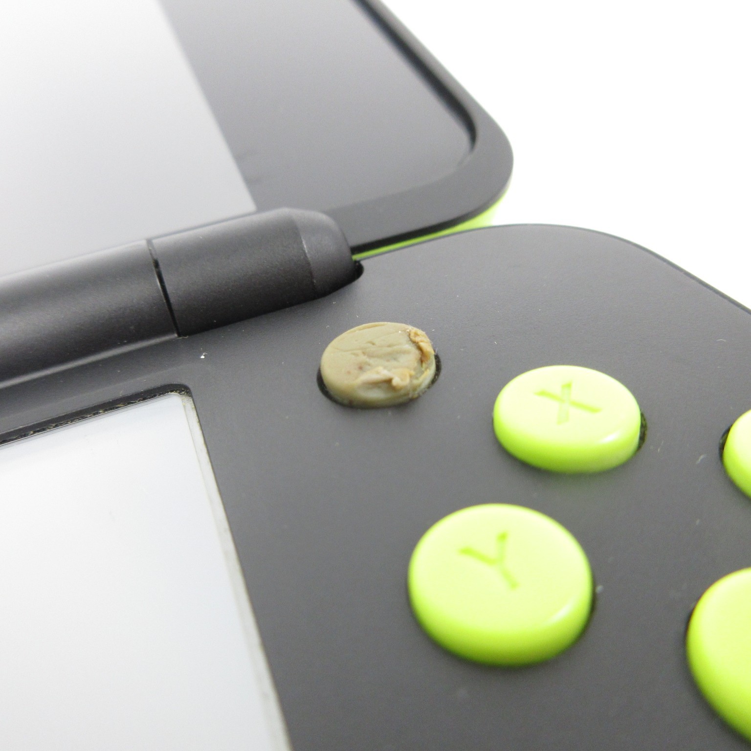 【Very Good】Nintendo New 2DS LL XL Black x Lime Console ONLY Japanese Ver. #Arr04