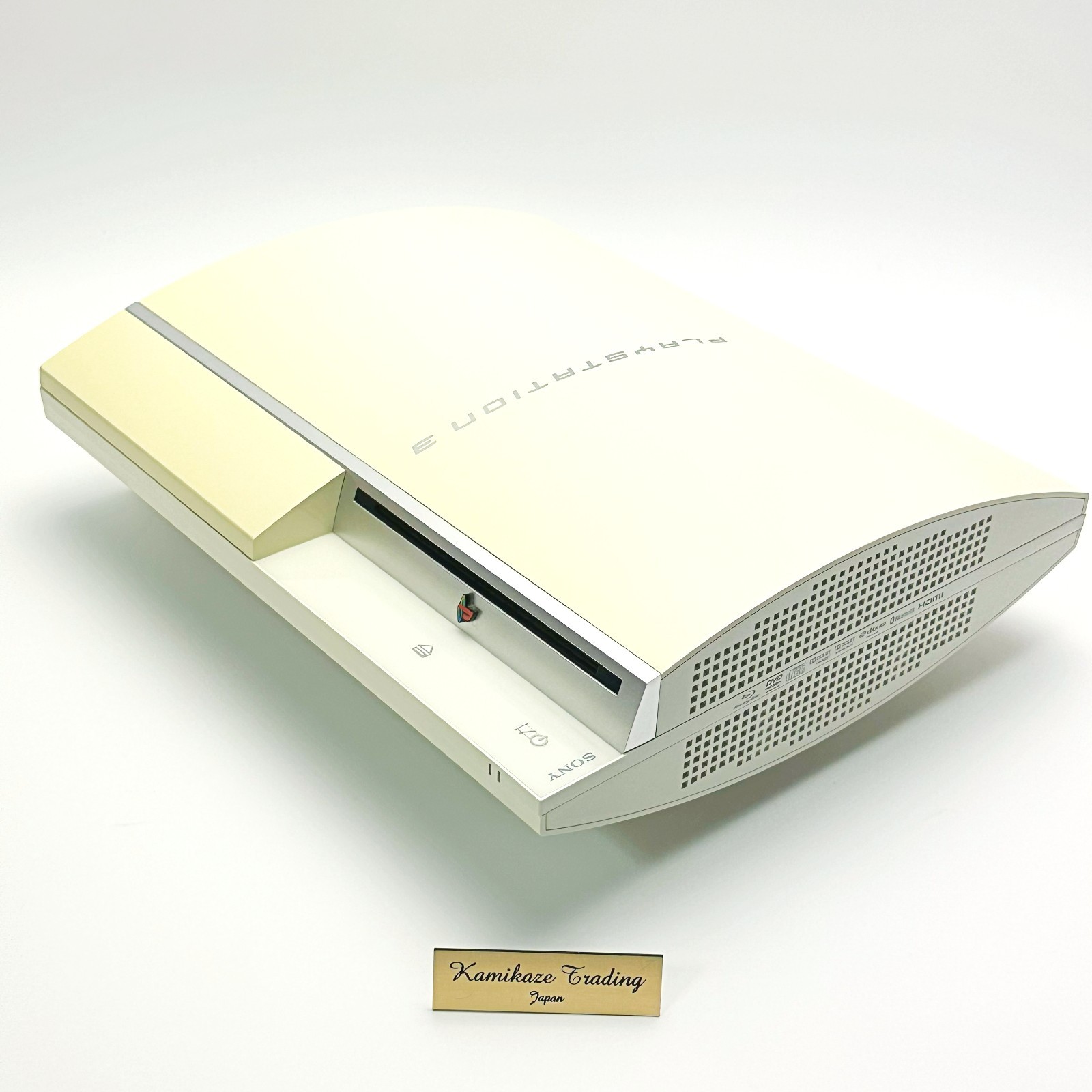 PS3 Ceramic White 80GB CECHL Console Full Accessories PlayStation 3 Fat [CC]