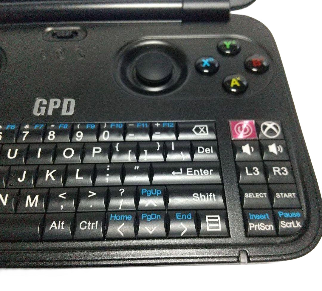GPD WIN Handheld Gaming PC Intel Atom x7-z8750 4GB 64GB Windows Tested