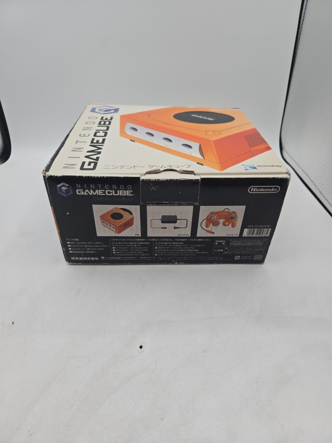 Nintendo Spice Orange Gamecube DOL-001 CIB Complete Us Region US Seller TESTED!!