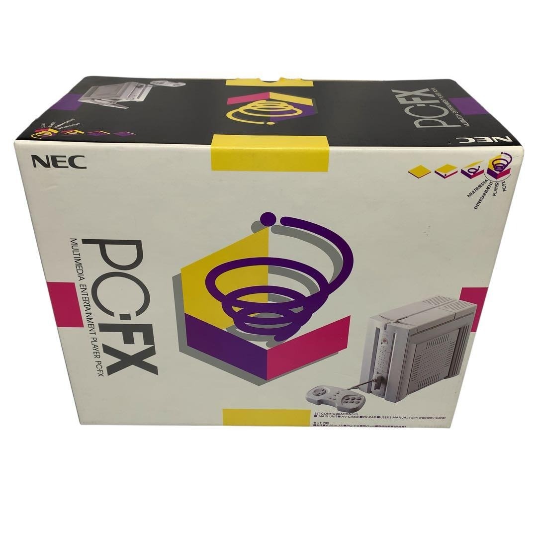 [Unused] PC-FX Console Boxed NEC System game consoles From Japan Tested