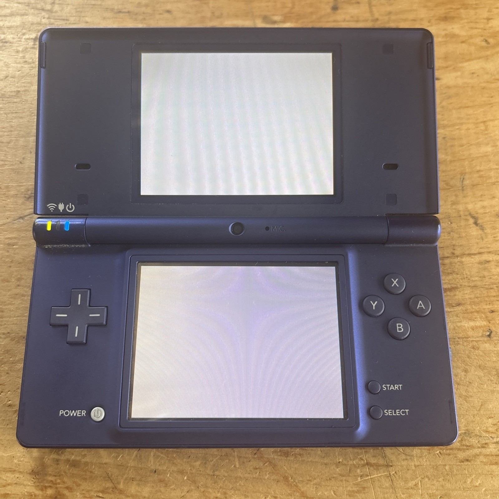 Nintendo DSi Console Blue WAP-002 PAL Tested Works (Cracked Back) Free Post
