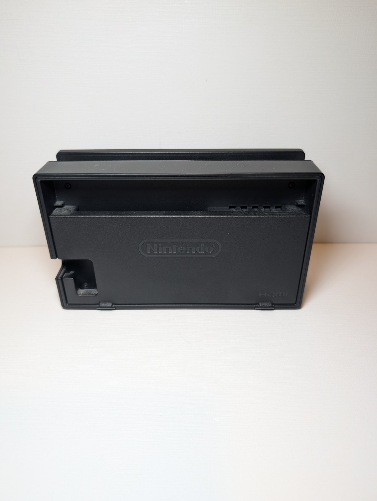 Nintendo Switch V1 Console Neon Red/Blue Joy-Con Dock, Adapter, Case – Excellent