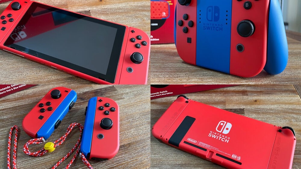 Nintendo Switch Mario Red & Blue Edition – 32GB HAC-001(-01)