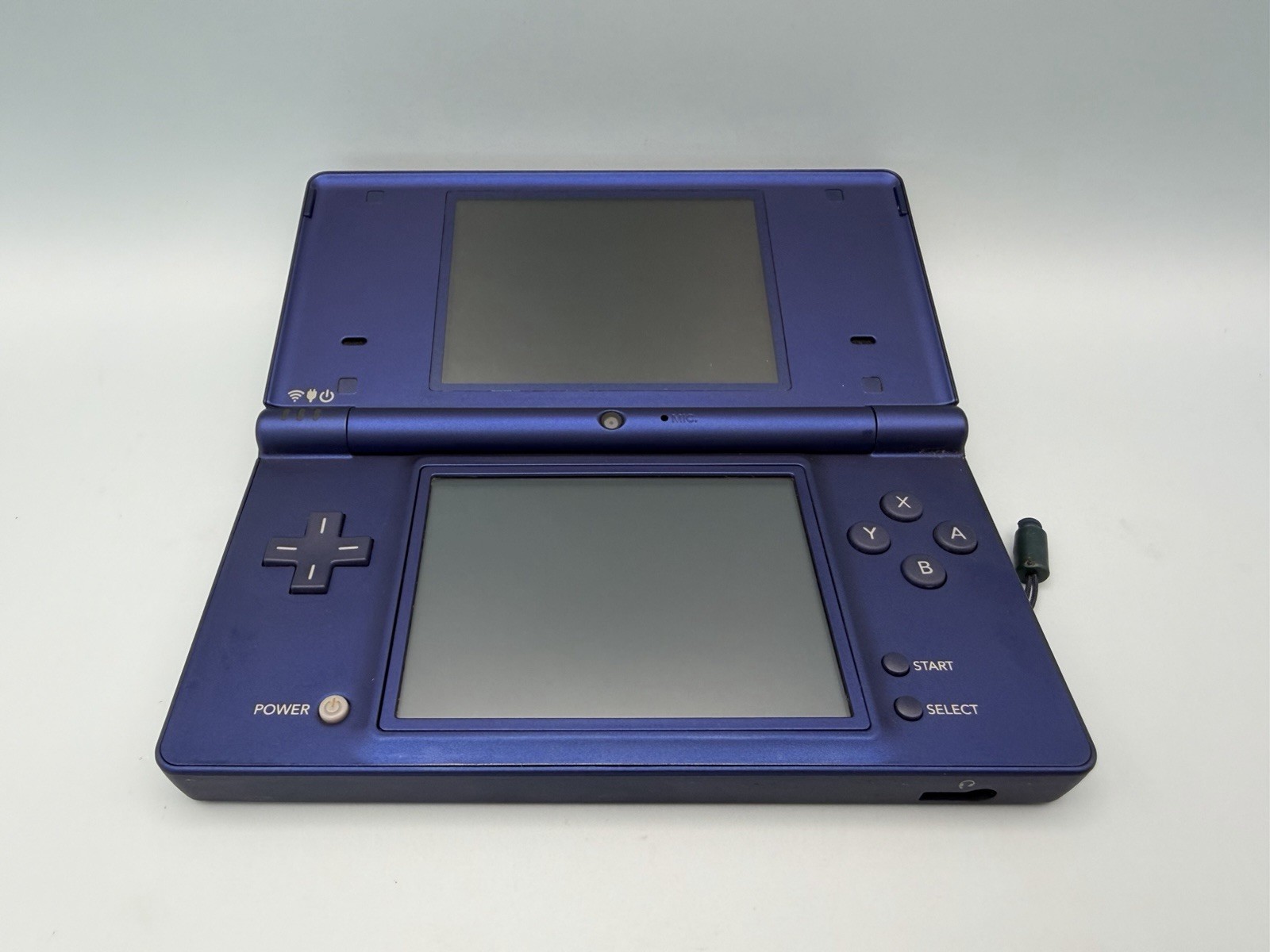 Metallic Blue Nintendo DSi Handheld Console (Japan Import) with new charger