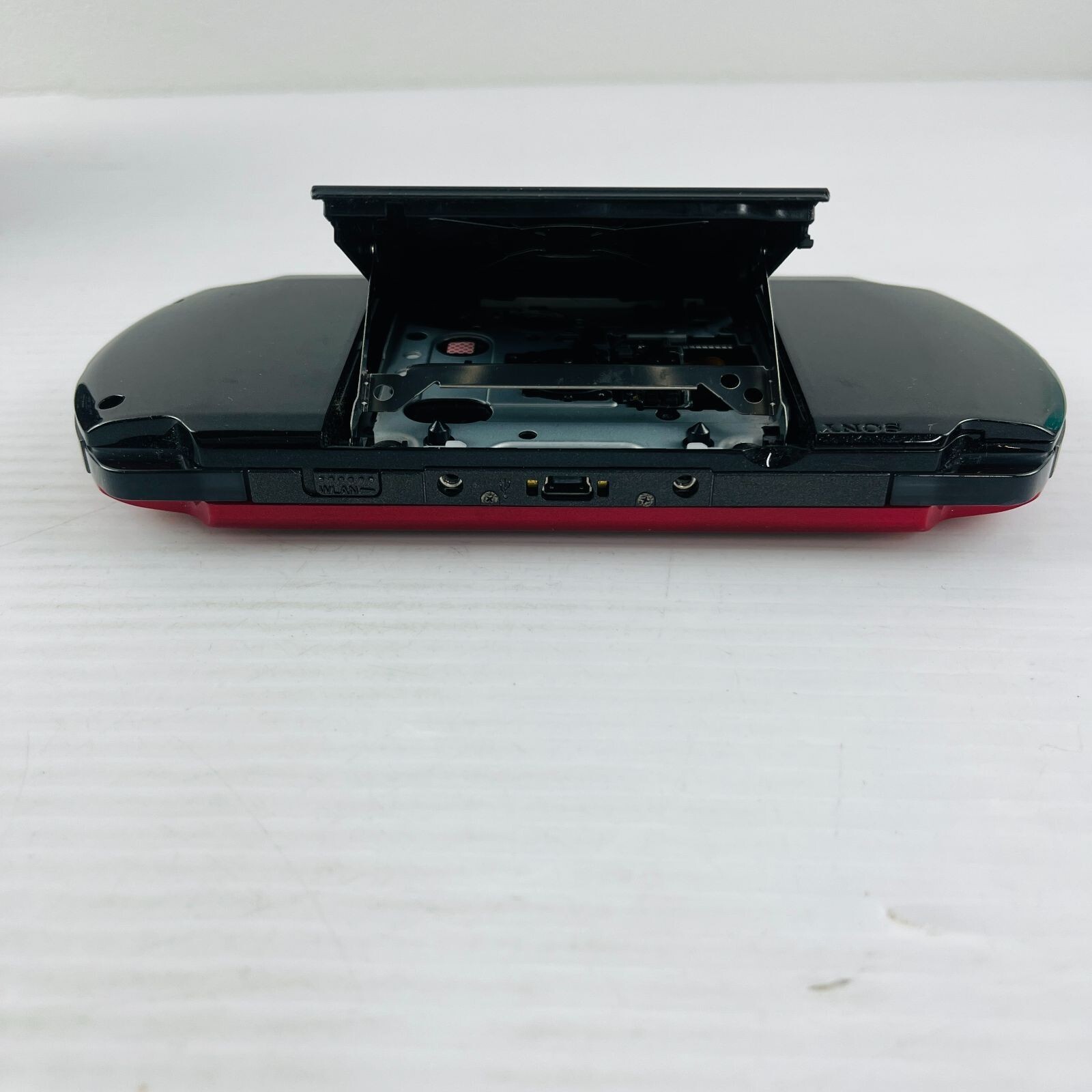 PSP 3000 Value Pack Red & Black with case box Japan Game Console Tested Working