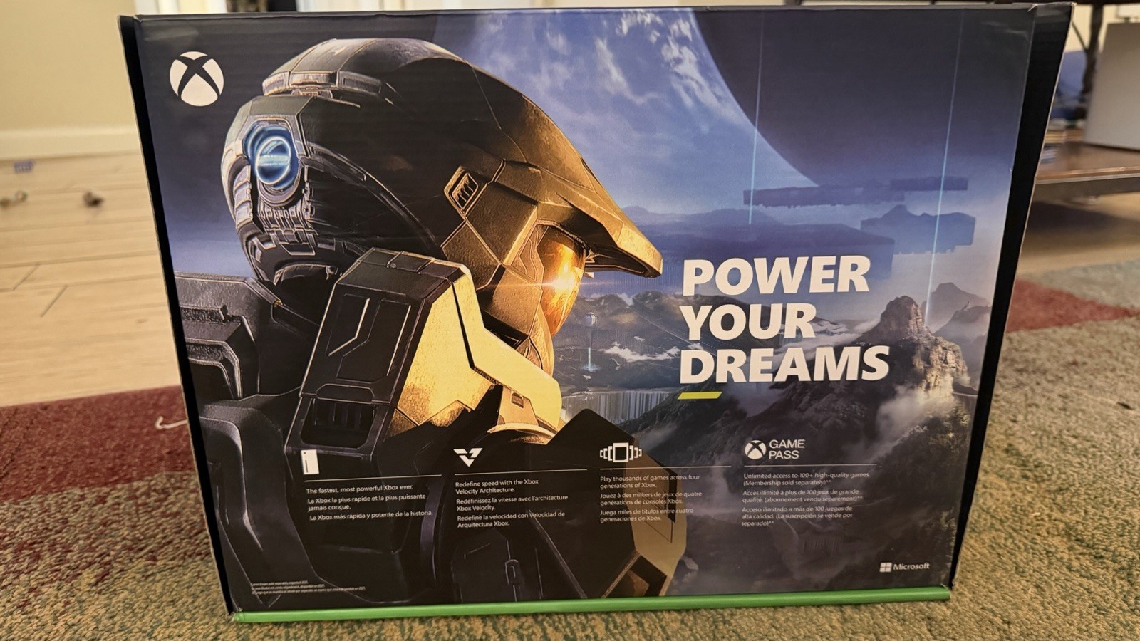Microsoft Xbox Series X Home Console with Ghost Cipher controller