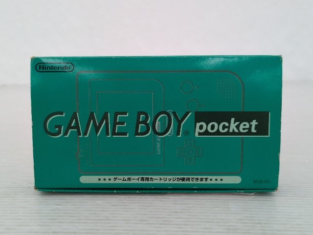 AS IS-Game Boy Pocket Console (MGB-001 / Green) GameBoy JP GAME. 9000025516174