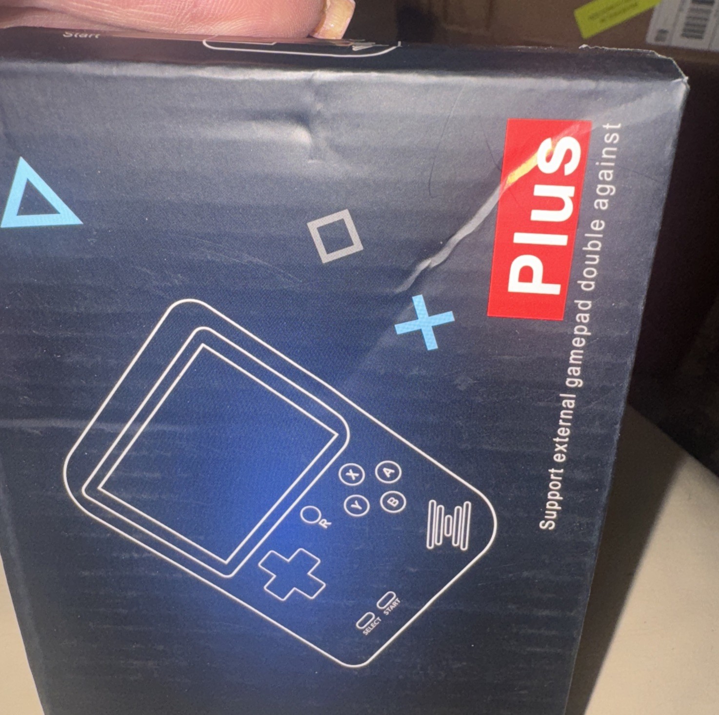 Game Box Plus Handheld Console – Retro Gaming System w/ Preloaded Games NIB