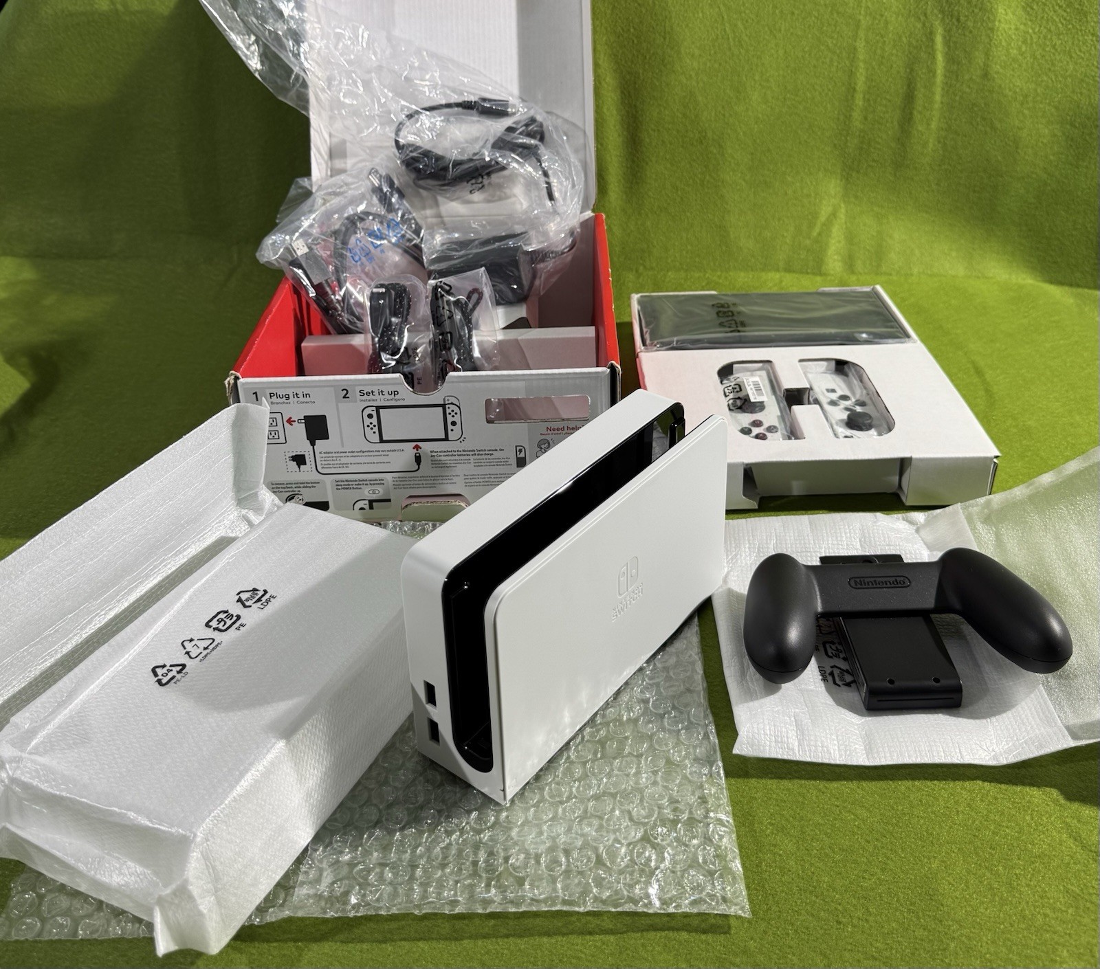 💥OPEN BOX💥NINTENDO SWITCH OLED HEG-001 HANDHELD CONSOLE 64GB ~💥 TESTED💥