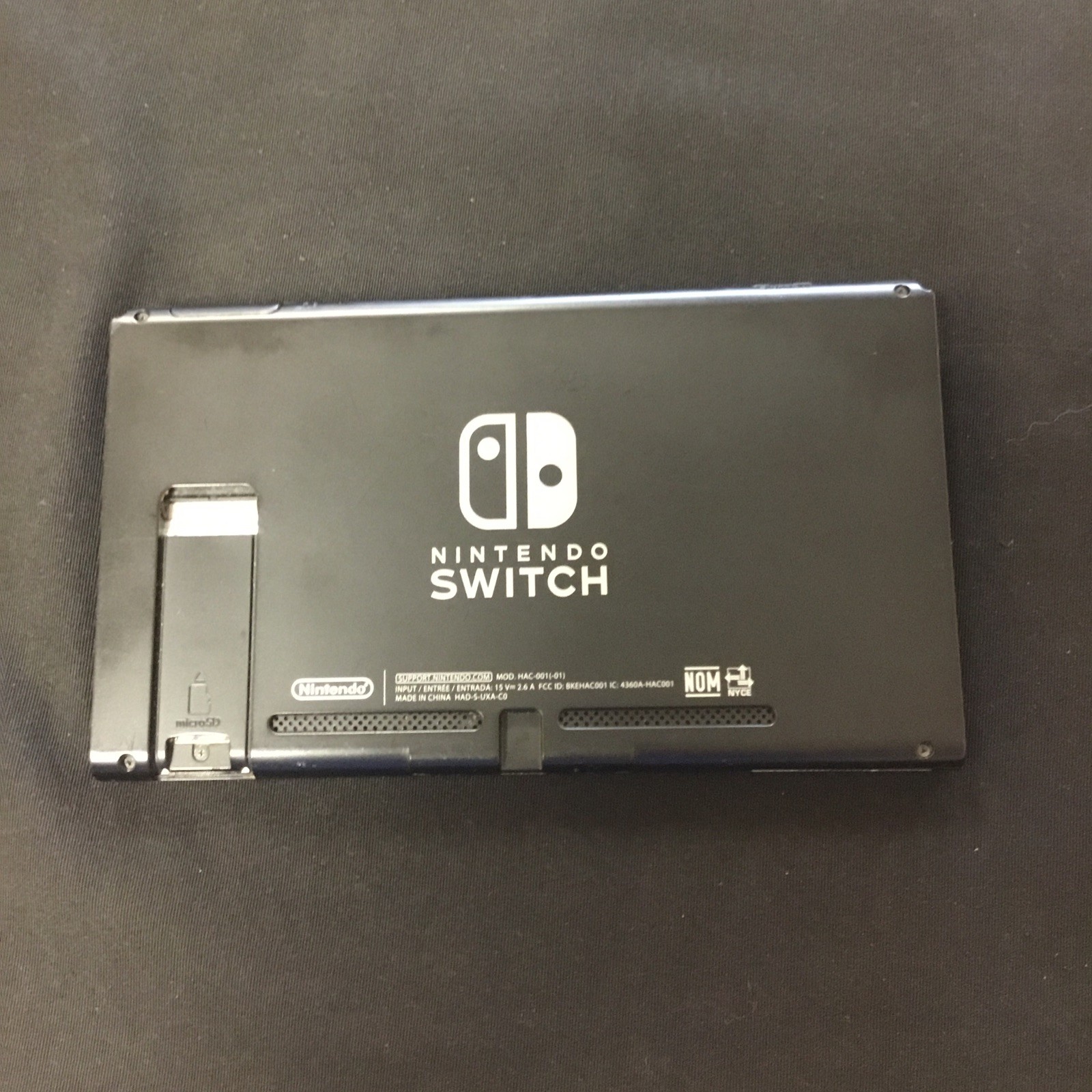 Nintendo Switch v2 CONSOLE SCREEN ONLY HAC-001(-01) Black