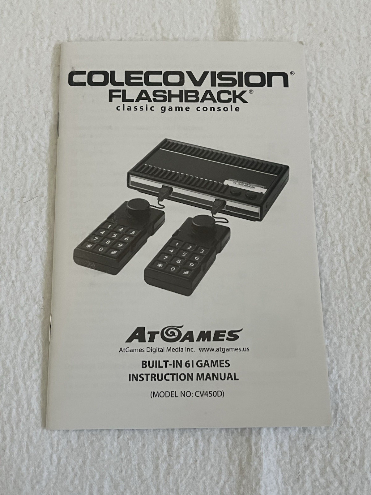 ColecoVision Flashback Classic Game Console w/ 61 Built In Games Good Condition