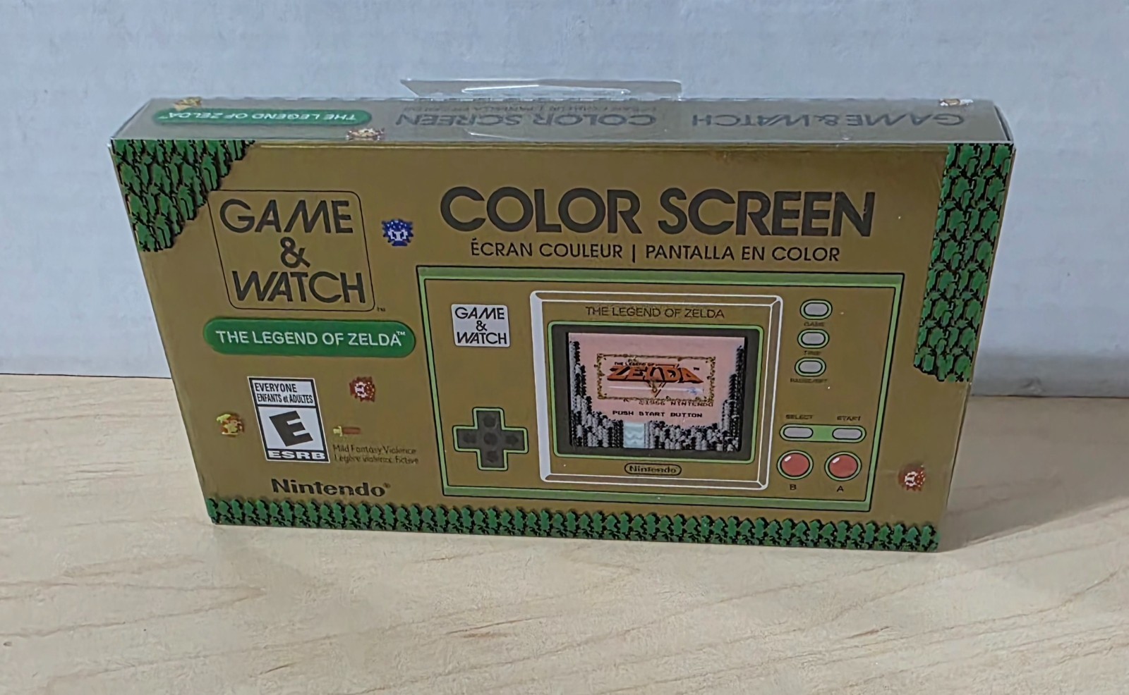 New Sealed Nintendo Game & Watch Color Screen Original Zelda II Link’s Awakening