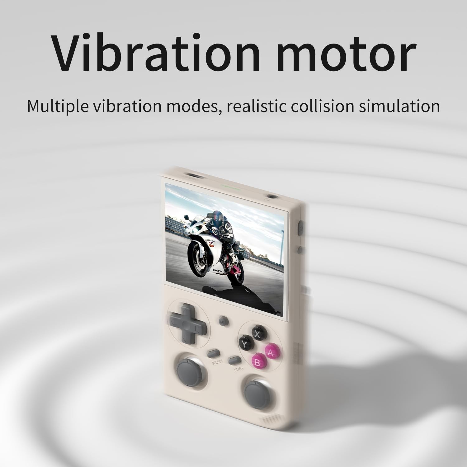 G350 Retro Handheld Game Console , 3.5 Inch IPS Screen 12.8cm x 8.1cm x 2.2cm