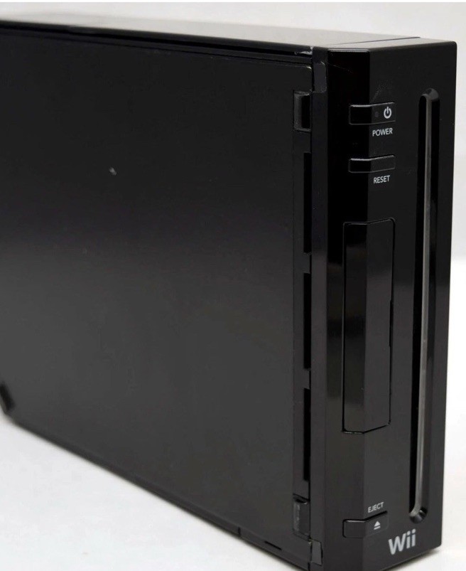 Nintendo Wii Video Game System 2 REMOTE Bundle BLACK Console + NEW ACCESSORIES