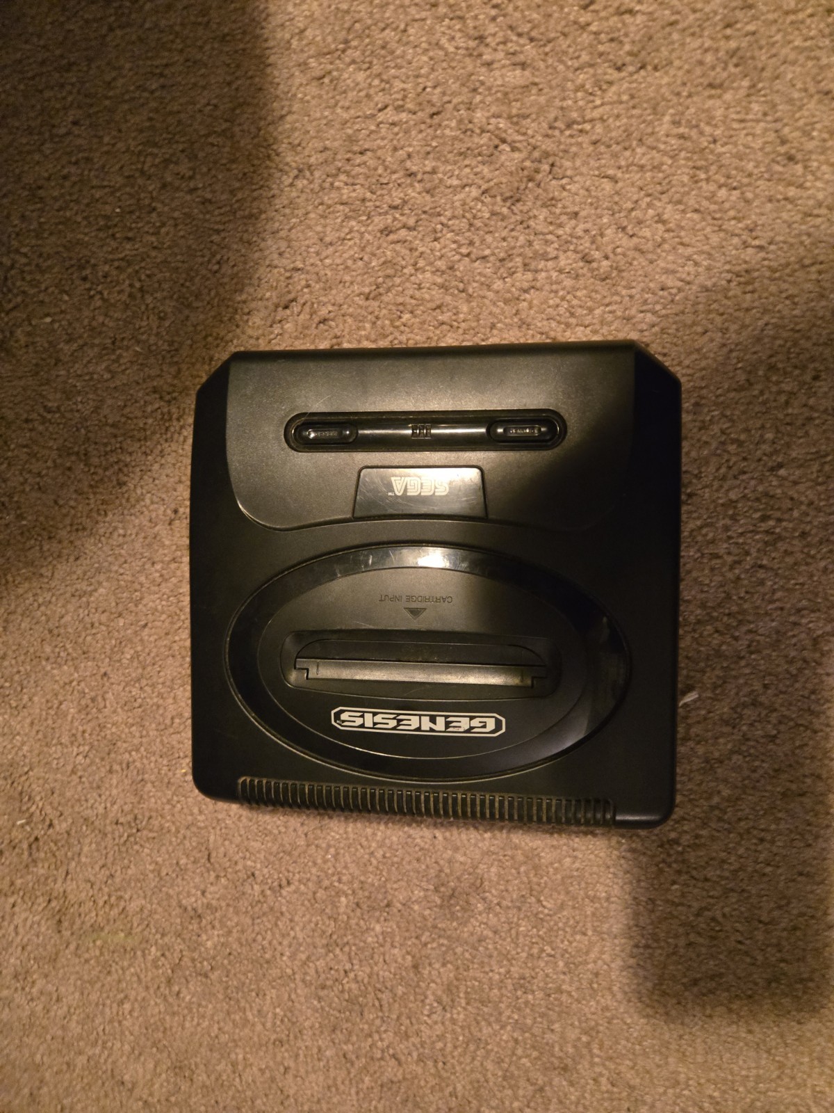 Sega Genesis Model 2 Console Only – Tested Working – No Power Light – Read