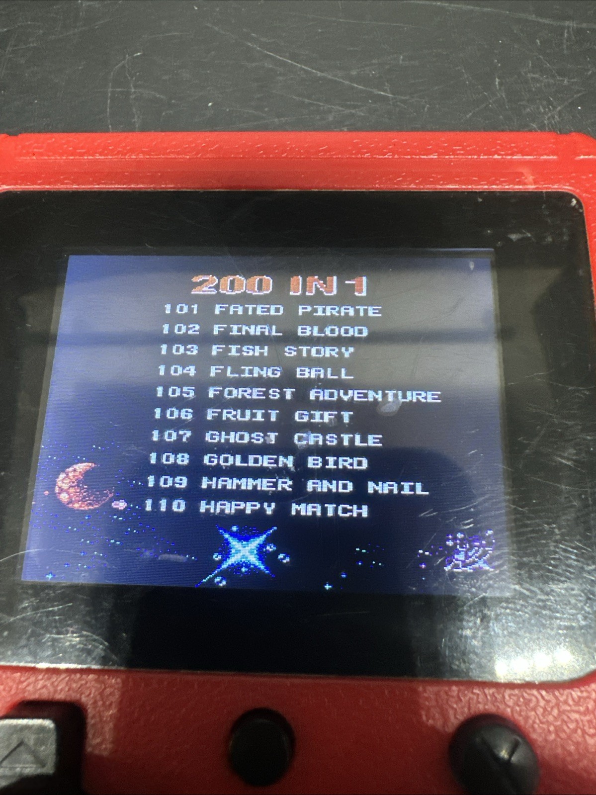 Merkury MI-PGC01 LCD Handheld Video Game System Backlit 200+ Games