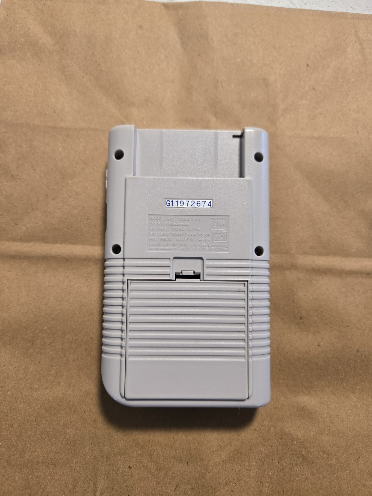 Nintendo Game Boy Launch Edition System + 6 Working Games | Great Condition